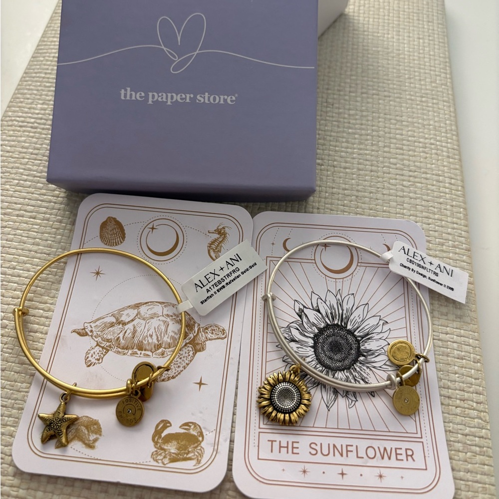 NWT Alex and Ani Charm Bracelets